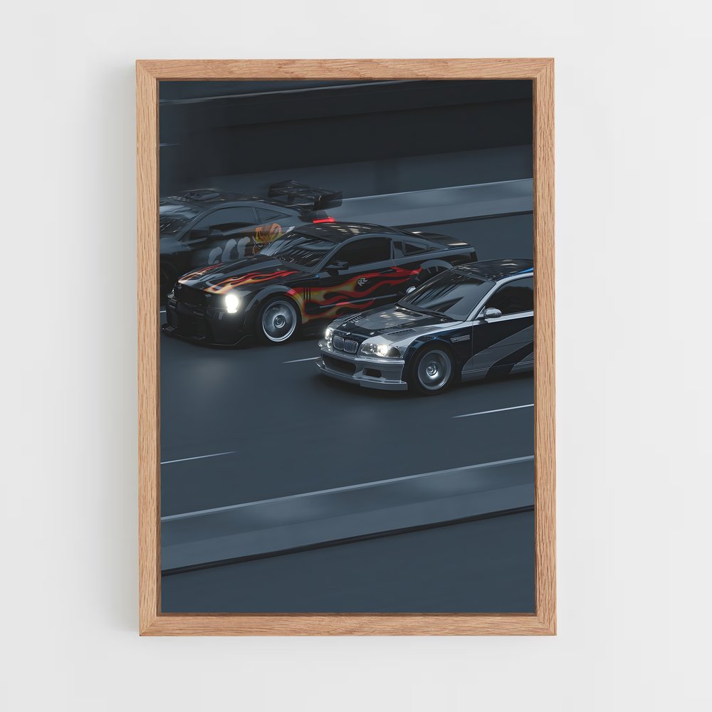 Poster Vitesse Furieuse – affiche Need for speed (vue 4)